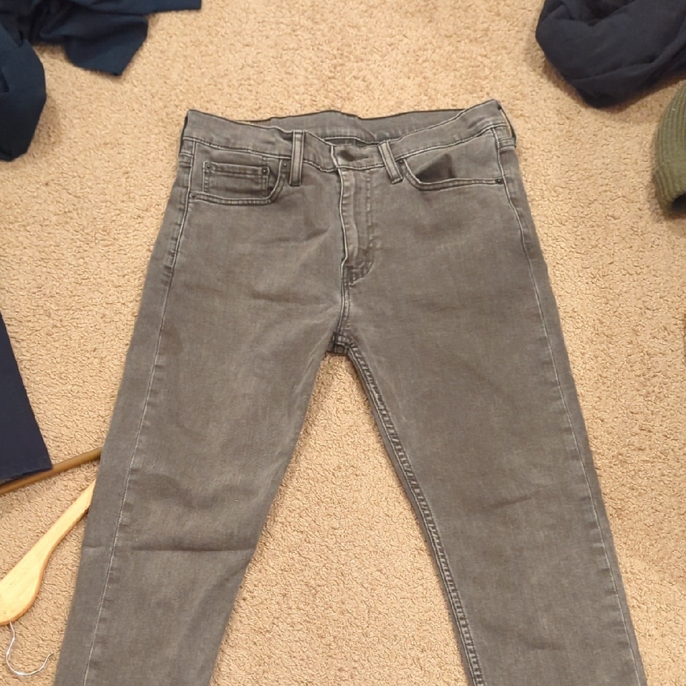 Levi's Men's Charcoal Slim Jeans